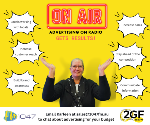 Advertise on The Clarence Valley's 2GF 89.5